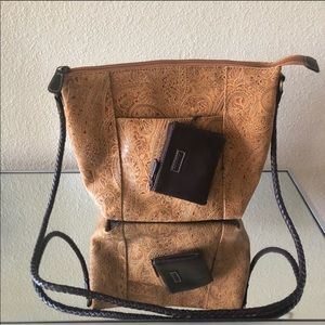 Relic Paisley Patterned Crossbody Bag